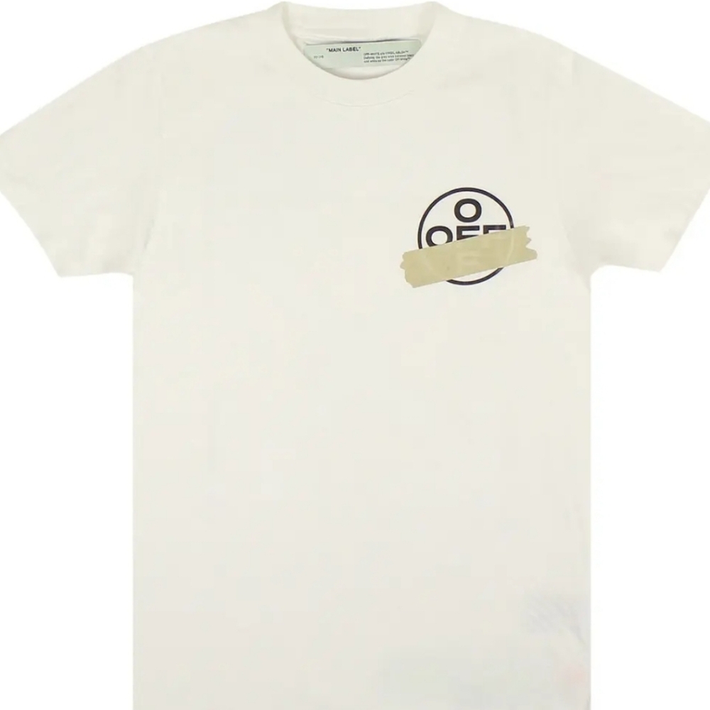 Off White c/o Virgil Abloh Oversized Tee Shirt, Medium